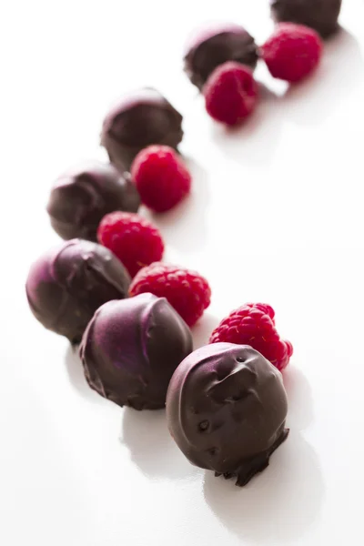 Trufas de chocolate — Foto de Stock