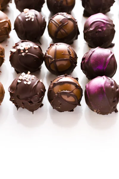 Trufas de chocolate —  Fotos de Stock