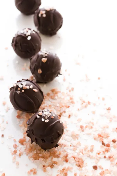 Trufas de chocolate —  Fotos de Stock