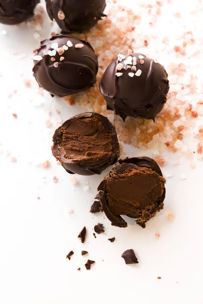 Chocolate truffles — Stock Photo, Image