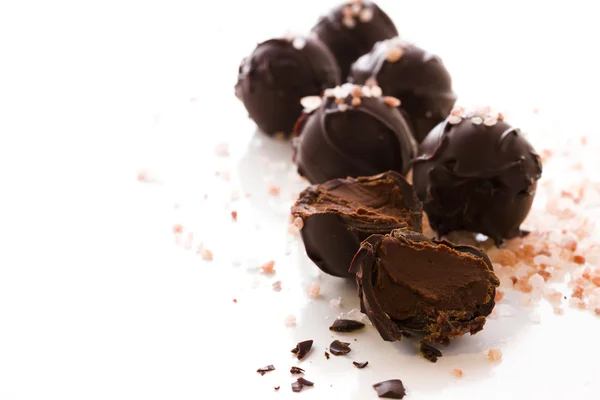 Chocolade truffels — Stockfoto