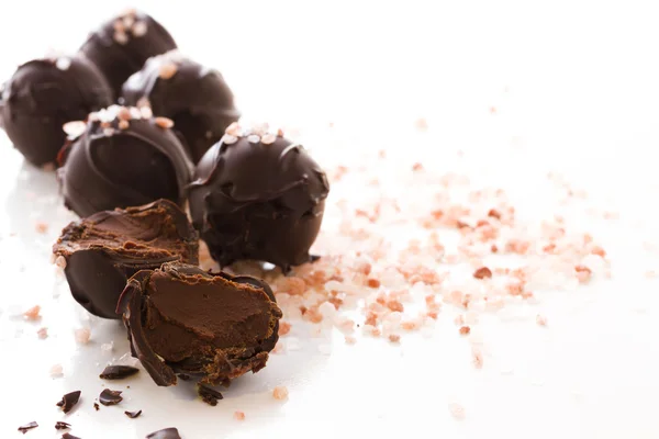 Chocolade truffels — Stockfoto