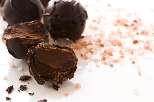 Chocolade truffels — Stockfoto