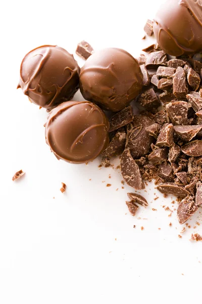 Chocolade truffels — Stockfoto