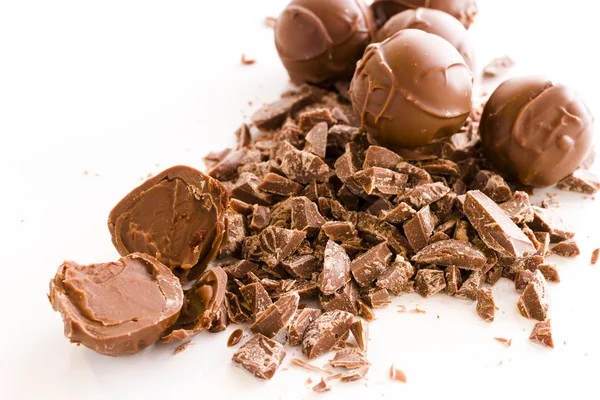 Chocolade truffels — Stockfoto