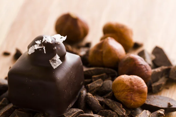 Chocolate truffles — Stock Photo, Image