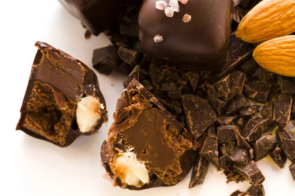 Trufas de chocolate — Foto de Stock