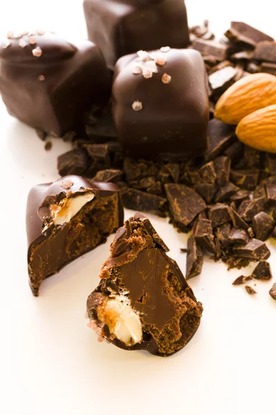 Tartufi di cioccolato — Foto Stock