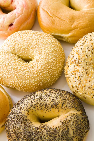 Fresh bagels — Stock Photo, Image