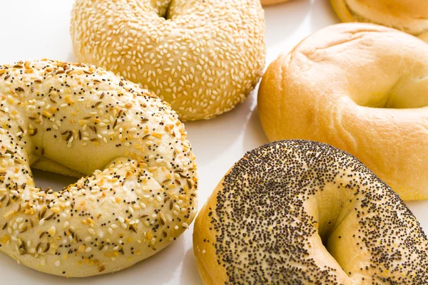 Verse bagels — Stockfoto