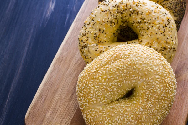 Fresh bagels — Stock Photo, Image