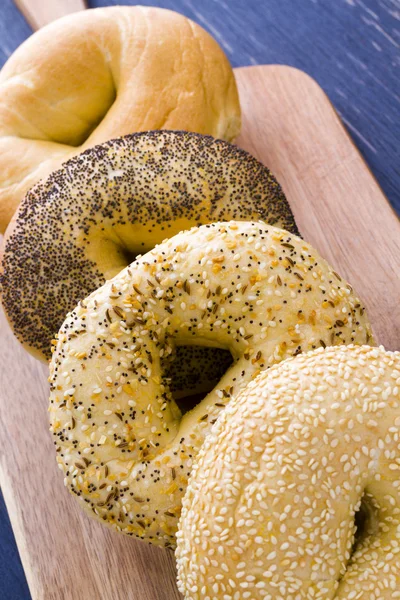 Frische Bagels — Stockfoto