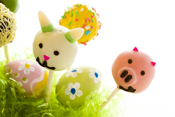 Easter cake pops — Stock Photo, Image