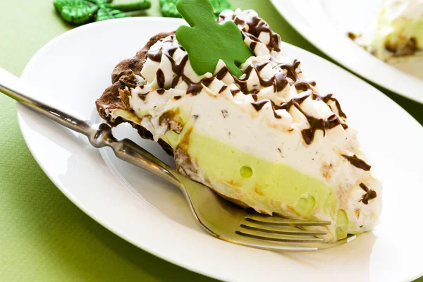 Зелений пиріг — стокове фото