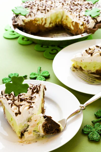 Groene taart — Stockfoto