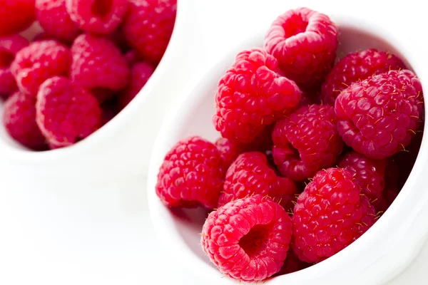 Haufen Himbeeren — Stockfoto