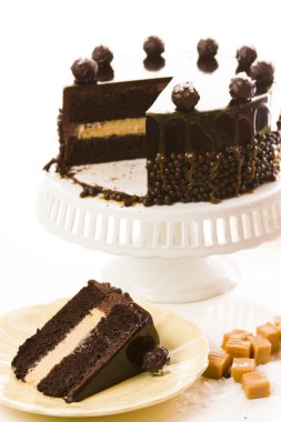 tuzlu karamel truffle torte