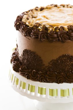 Fıstık ezmesi mousse kek