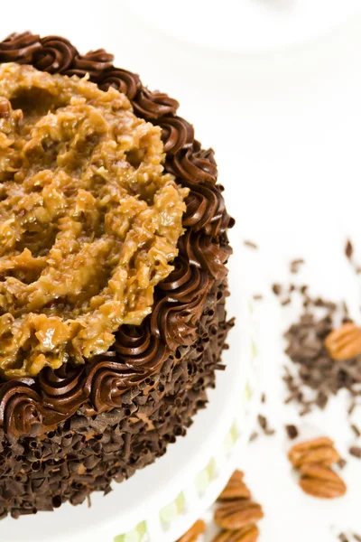 Pastel de chocolate alemán — Foto de Stock