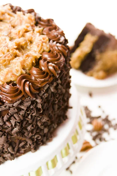 German chocolate cake — Stock Photo, Image