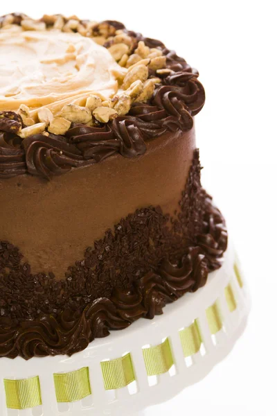 Fıstık ezmesi mousse kek