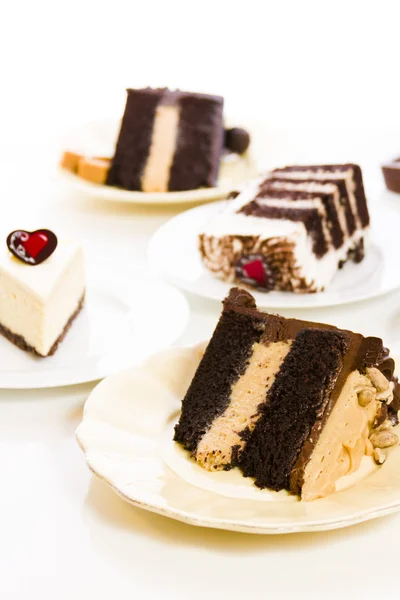 Шоколадні тістечка — стокове фото