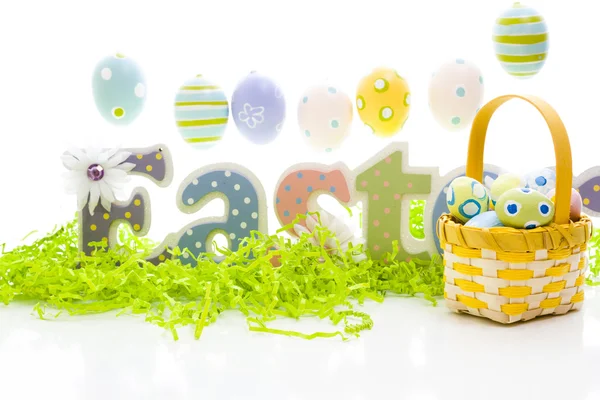 Cesto di Pasqua — Foto Stock