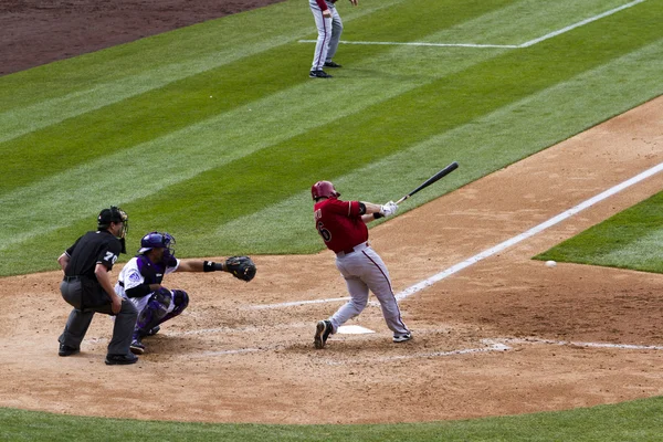 Jogo de beisebol — Fotografia de Stock