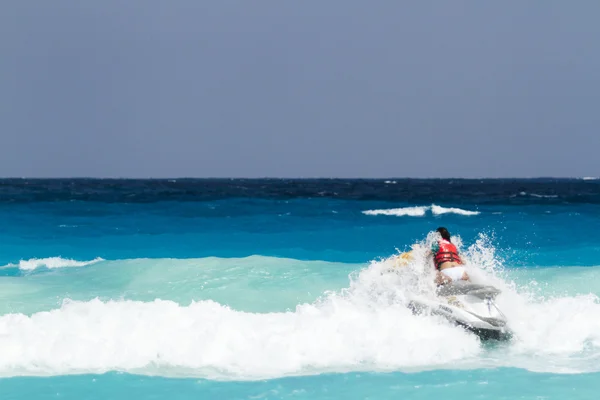 Praia do Mar do Caribe — Fotografia de Stock