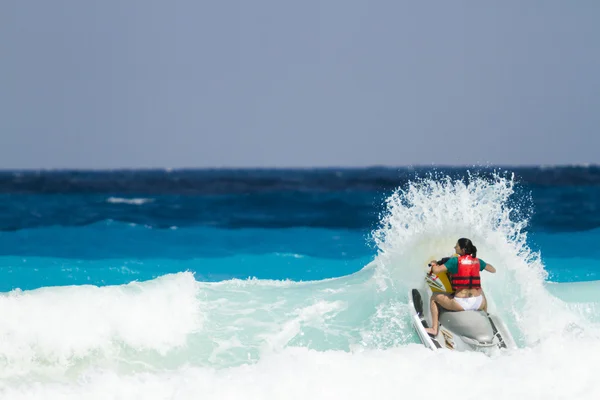 Praia do Mar do Caribe — Fotografia de Stock