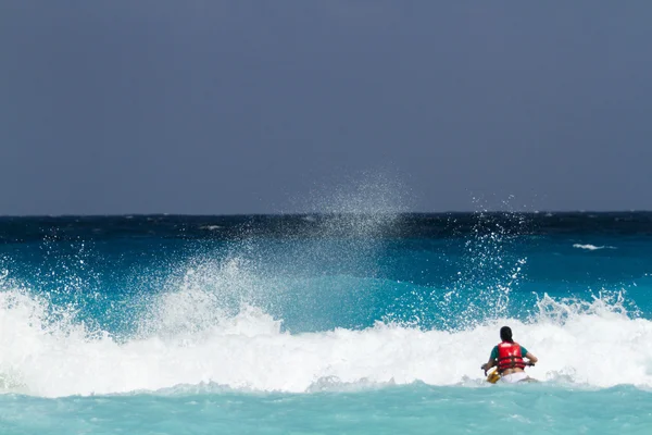 Praia do Mar do Caribe — Fotografia de Stock