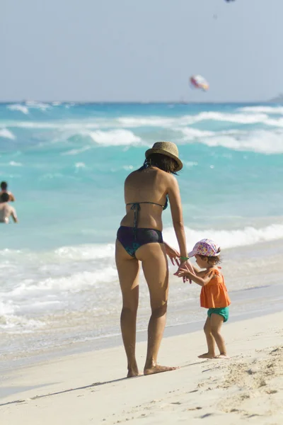 Praia do Mar do Caribe — Fotografia de Stock