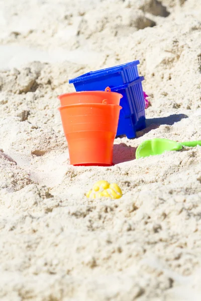 Brinquedos de areia — Fotografia de Stock