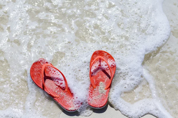 Strand van de Caribische zee — Stockfoto