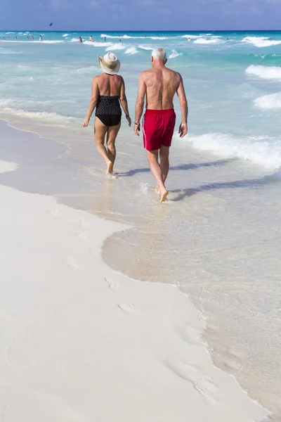 Strand van de Caribische zee — Stockfoto