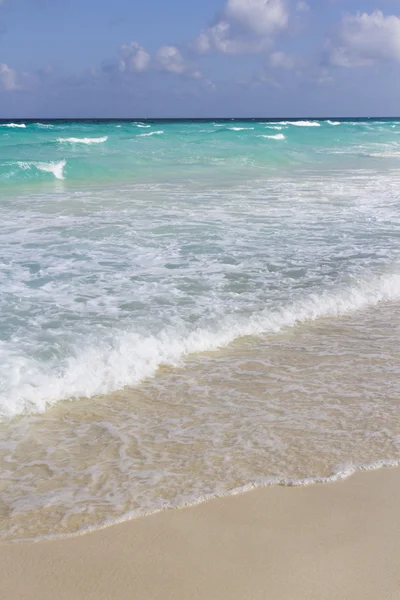 Strand van de Caribische zee — Stockfoto