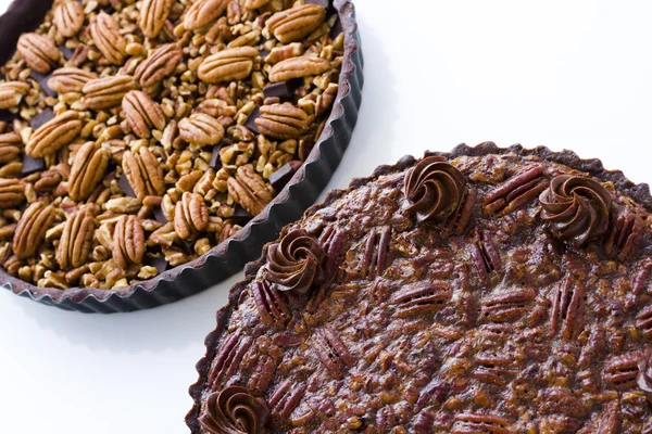 Pecan tart — Stockfoto