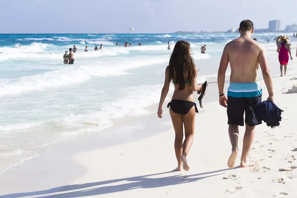 Strand van de Caribische zee — Stockfoto