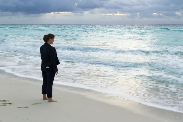 Playa del Mar Caribe — Foto de Stock