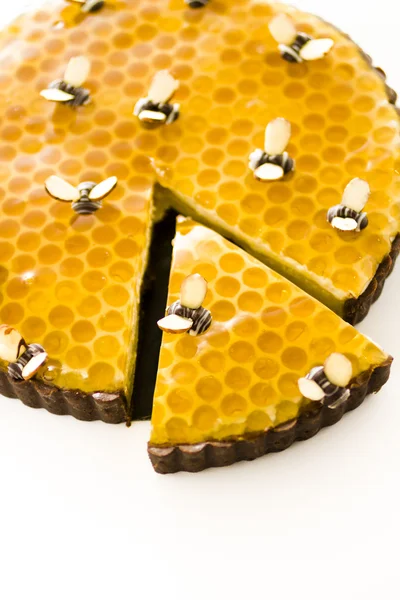 Honung tårta — Stockfoto