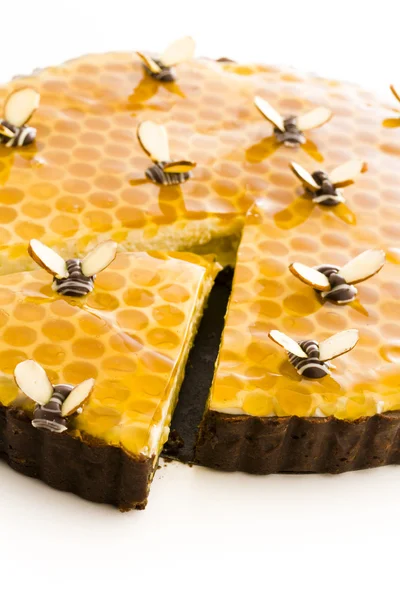 Honung tårta — Stockfoto