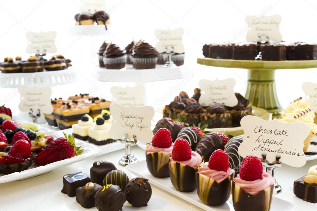 Dessert bar — Stock Photo © urban_light 26583335