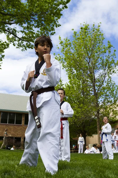 Tae Kwon Do. — Foto de Stock