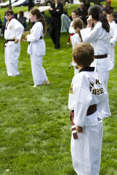 Tae-kwon-do — Fotografia de Stock