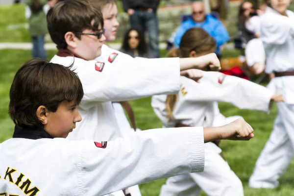 Tae-kwon-do — Fotografia de Stock