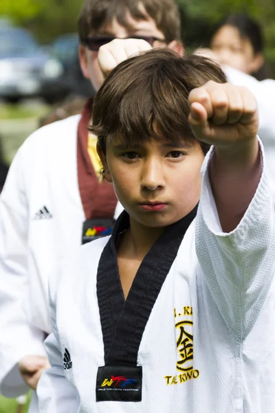 Tae-kwon-do — Fotografia de Stock