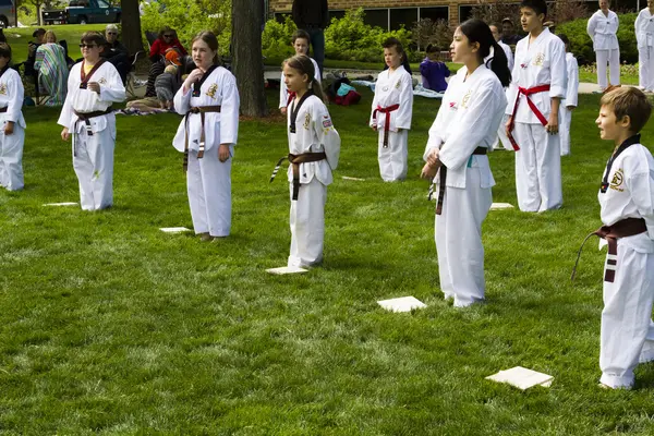 Tae Kwon Do. — Foto de Stock