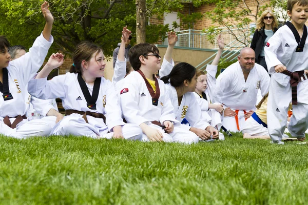 Tae-kwon-do — Fotografia de Stock