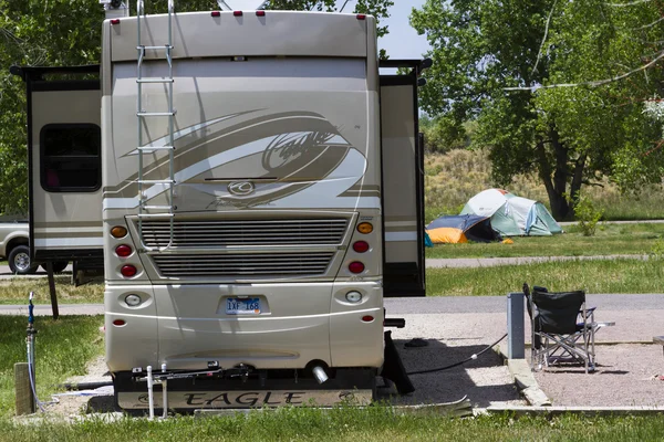 Camping — Stockfoto