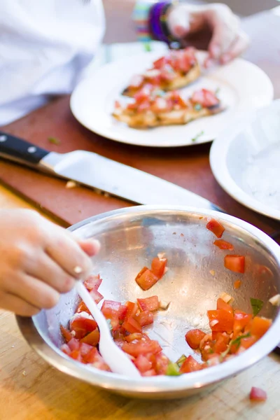 Bruschetta. — Foto de Stock